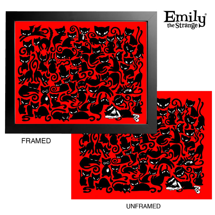 Cat Nap 11x14" Art Print Framed or Unframed