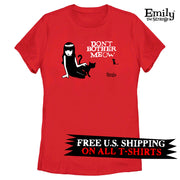 Don't Bother Meow Red Fitted Tee
