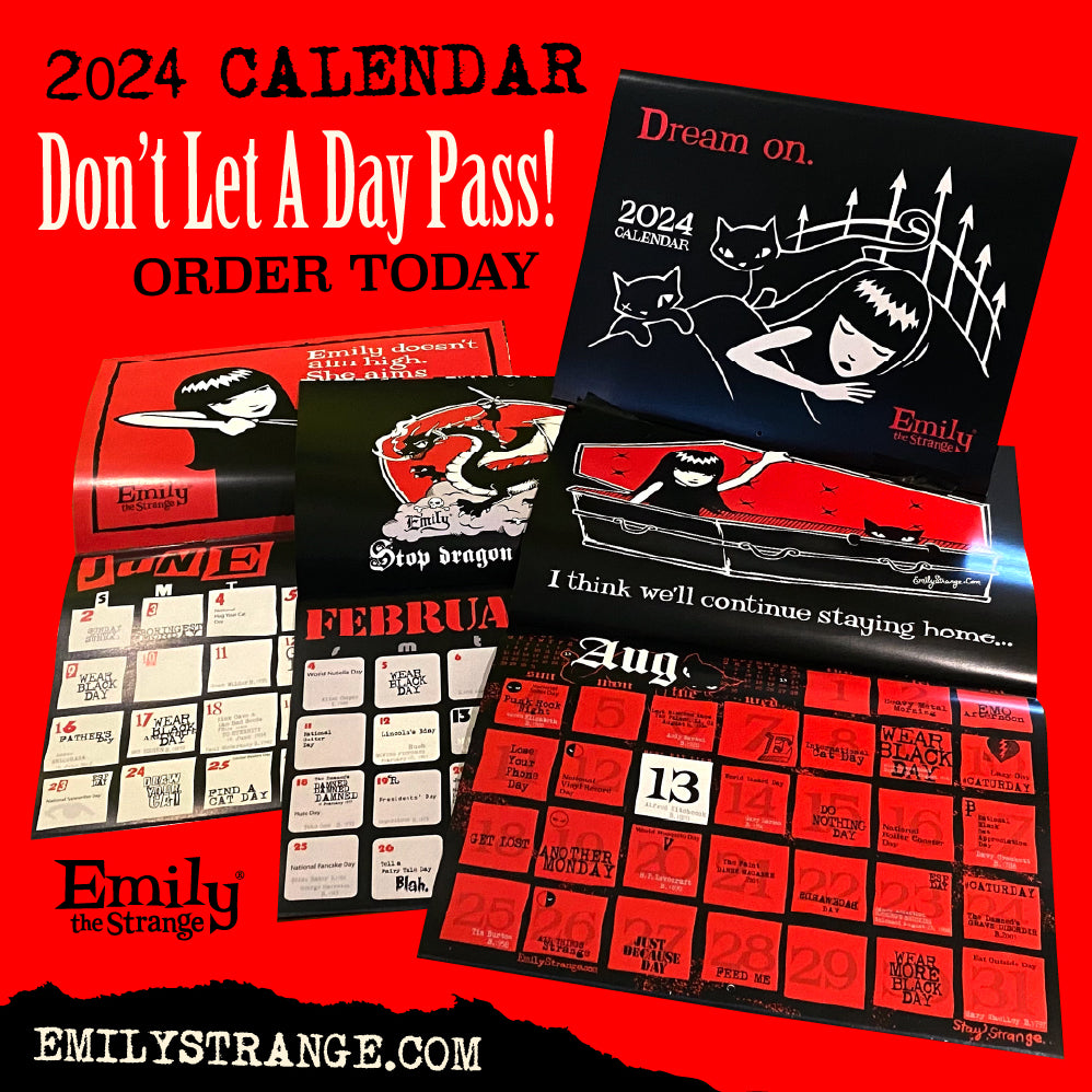 Calendario Emily Stretto 2024 Da Parete (12.5 X 48 Cm) 