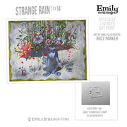 Strange Rain 11x14" Art Print Framed or Unframed