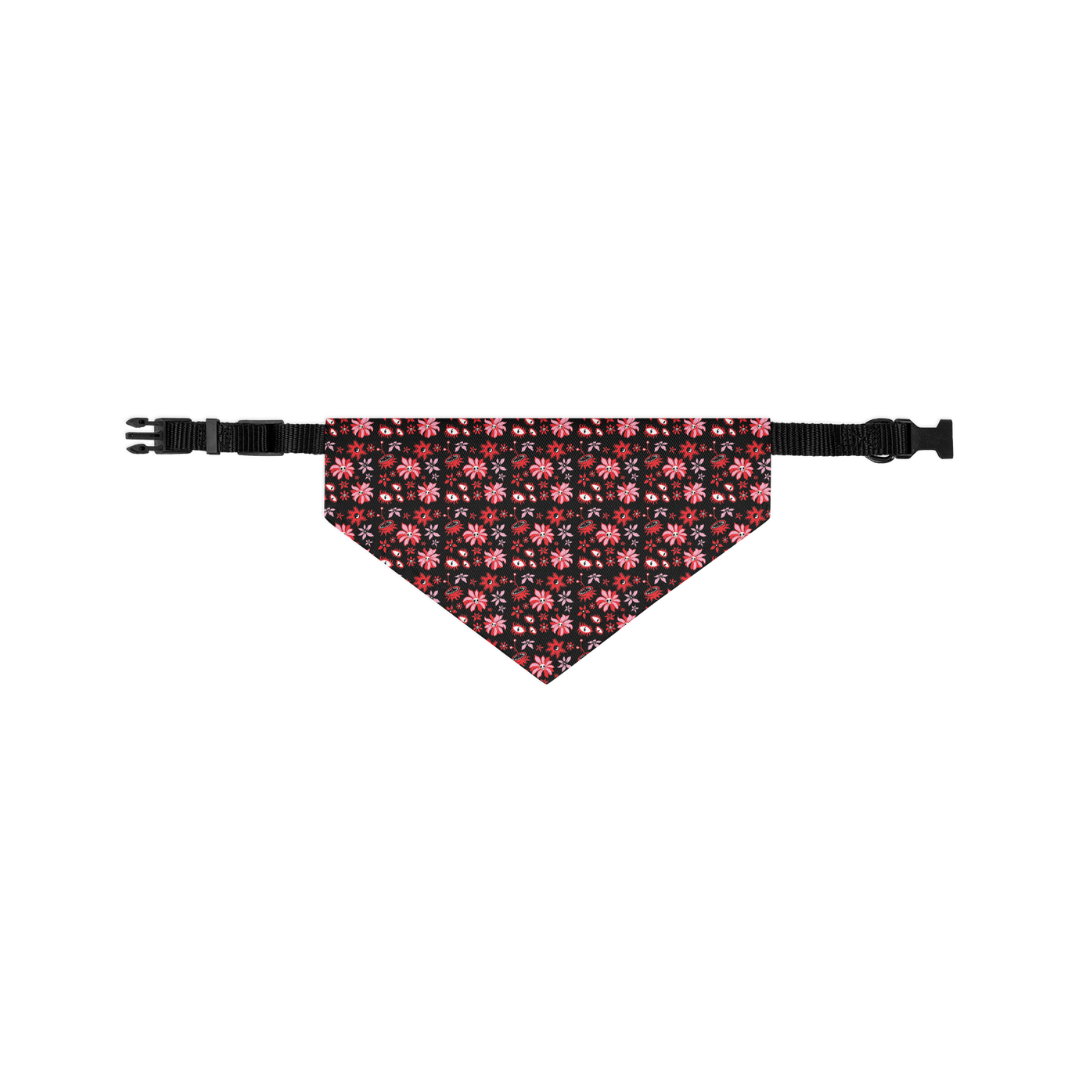 Strange Flowers Pet Bandana Collar
