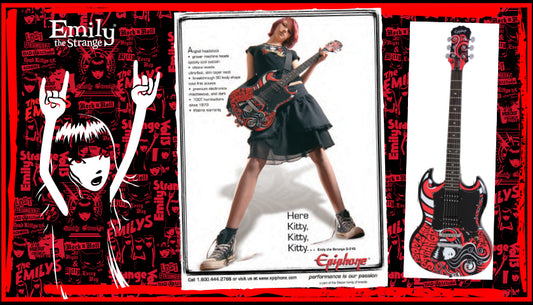 Emily the Strange Guitar by Epiphone