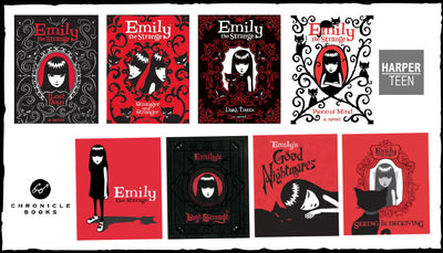 Emily The Strange 4 Novel Series Published With Harper Collins and Chronicle Books