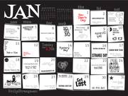 2026 Emily the Strange Calendar