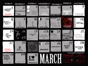 2026 Emily the Strange Calendar