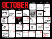 2026 Emily the Strange Calendar