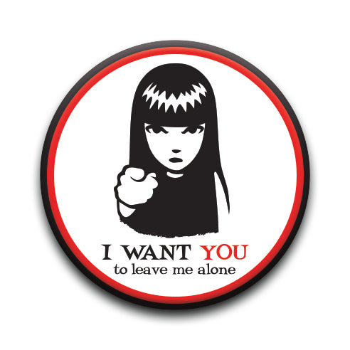 I Want You Button