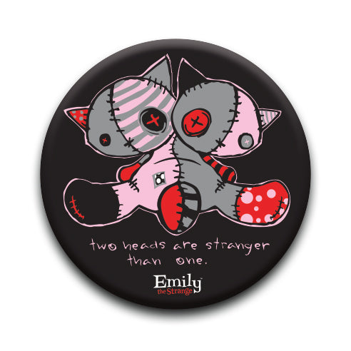 Two Heads Button
