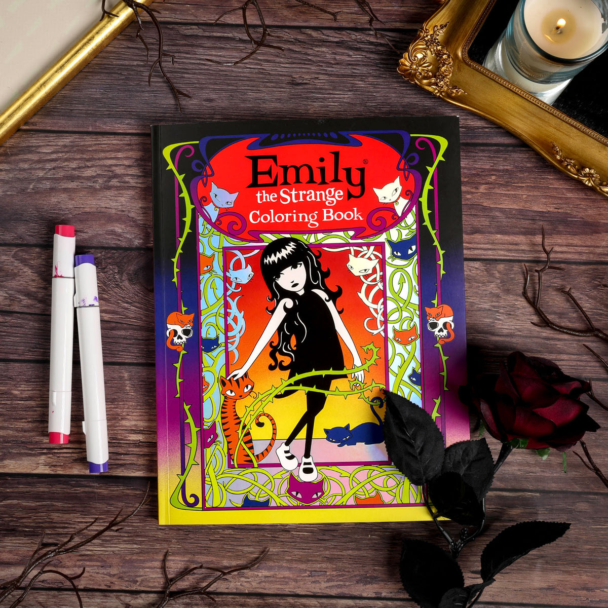 Emily the Strange Coloring Book