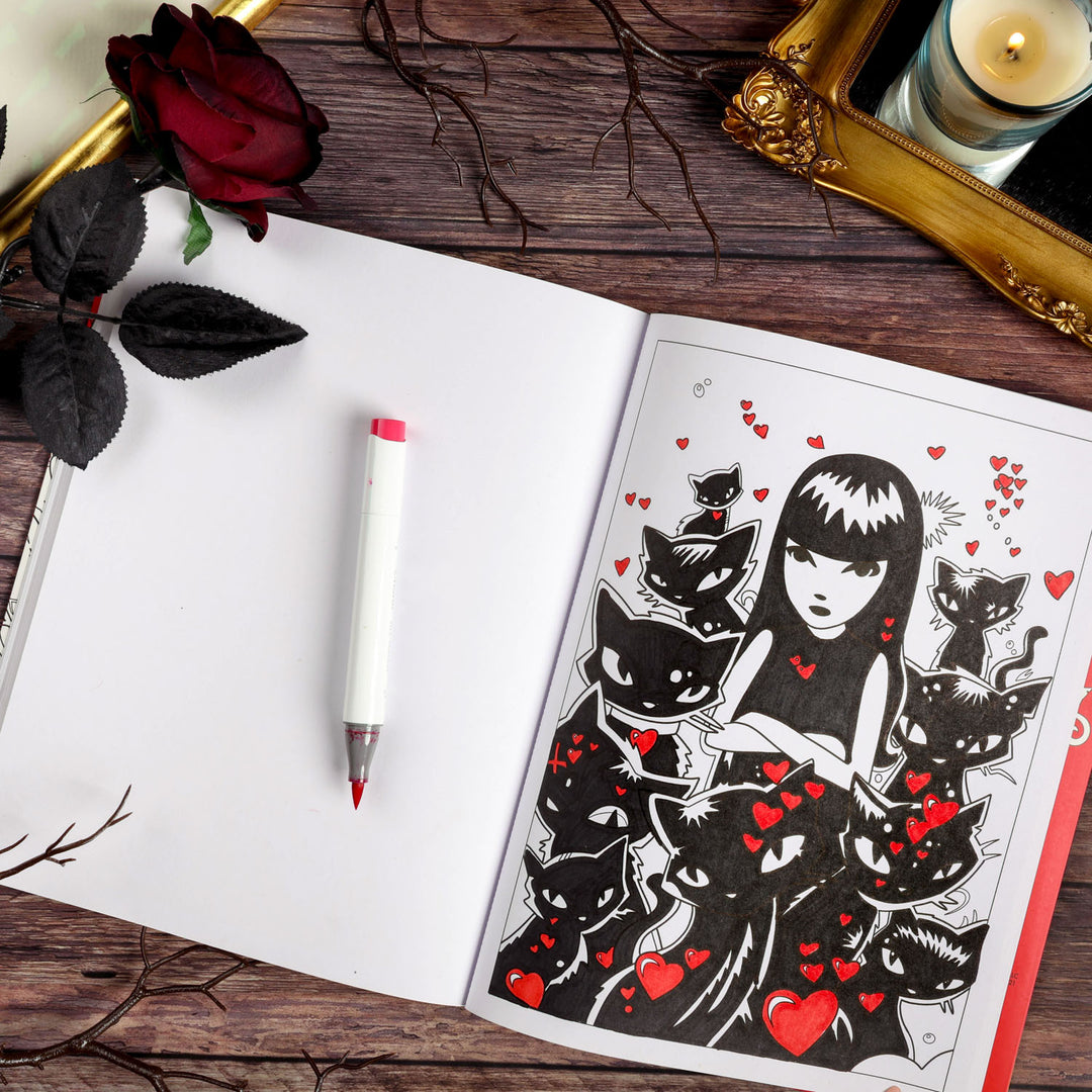 Emily the Strange Coloring Book (Pre-Order) – Emily The Strange