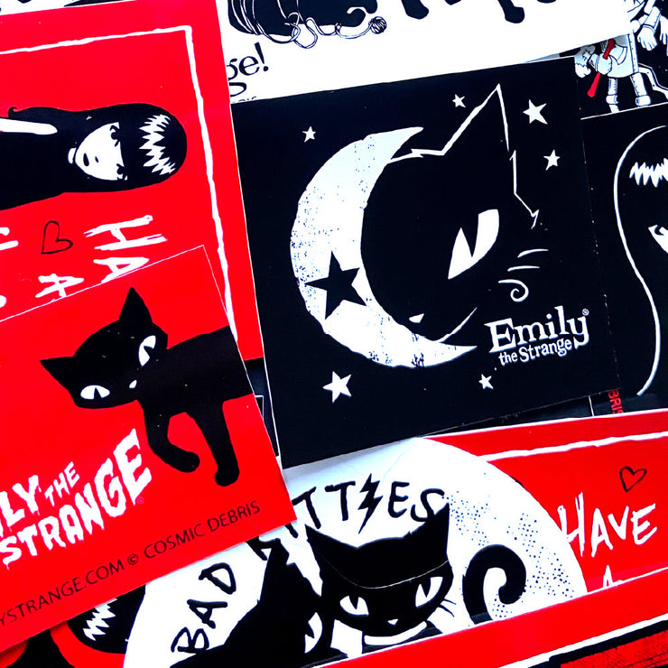 25-Pack Emily the Strange Stickers