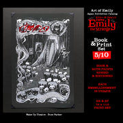 The Art of Emily The Strange Japanese Exhibition Catalog & Print Set 5/10