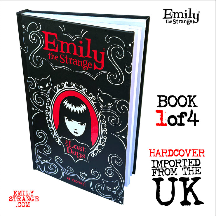 Emily the Strange The Lost Days Hardcover Novel