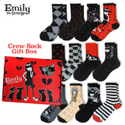Emily The Strange Socks 12 Pair Gift Box
