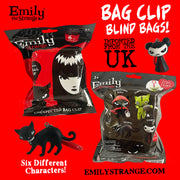 Emily the Strange Bag Clips Blind Box