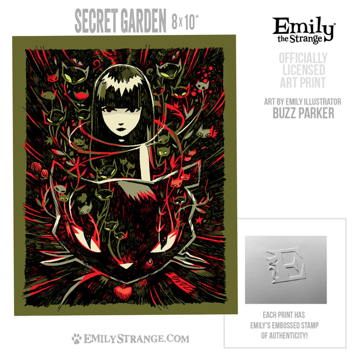 Secret Garden 8x10" Art Print