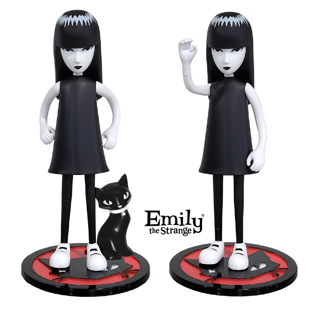Emily The Strange 6 inch Bendable Action Figure
