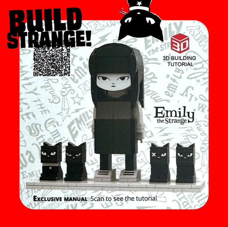 Emily the Strange Posse Brick Building Set