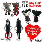 Emily the Strange Bag Clips Blind Box