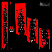 Emily's Dreamhouse #14/50 5x36" Tall Art Print