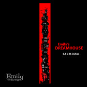 Emily's Dreamhouse #14/50 5x36" Tall Art Print