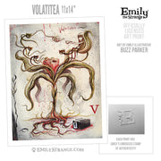 Volatitea 11x14" Art Print Framed or Unframed