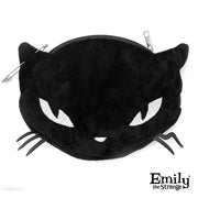 Emily the Strange Cat Head Makeup Bag