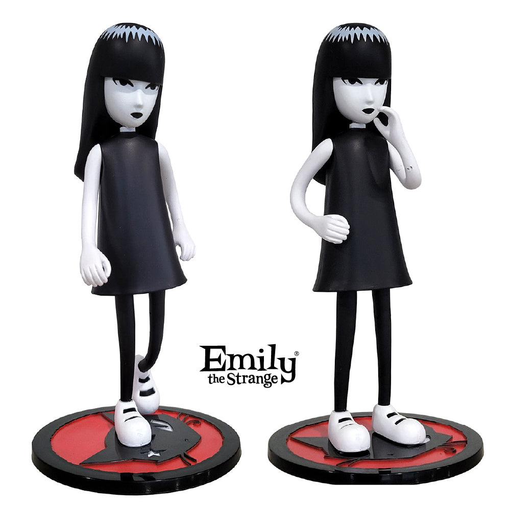 Emily The Strange 6 inch Bendable Action Figure