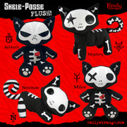 Skele-Posse Plush Set Mystery, Miles, Neechee, Sabbath