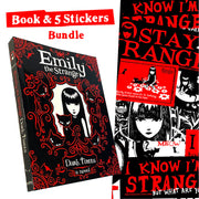 Emily the Strange #3 Dark Times Paperback with Stickers