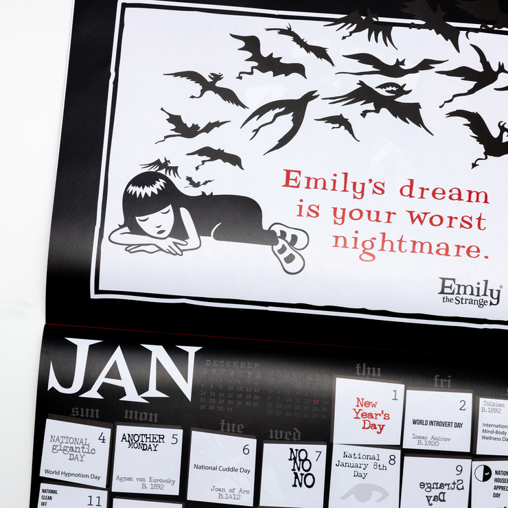 2026 Emily the Strange Calendar