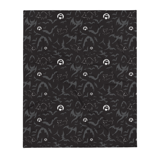 Feeling Batty Throw Blanket