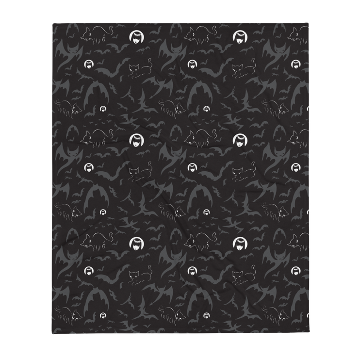 Feeling Batty Throw Blanket