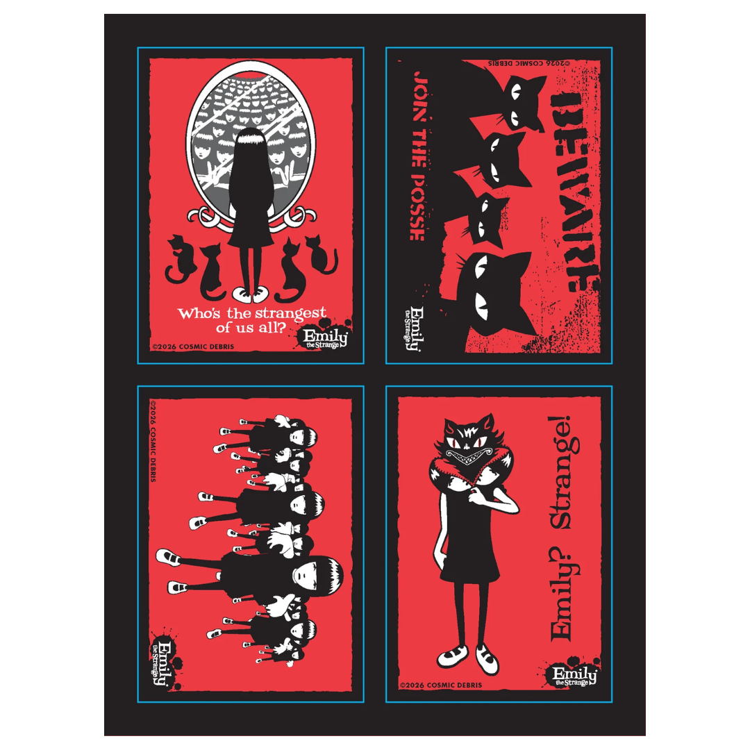 EMILY THE STRANGE STICKER BOOK: 100+ STICKERS