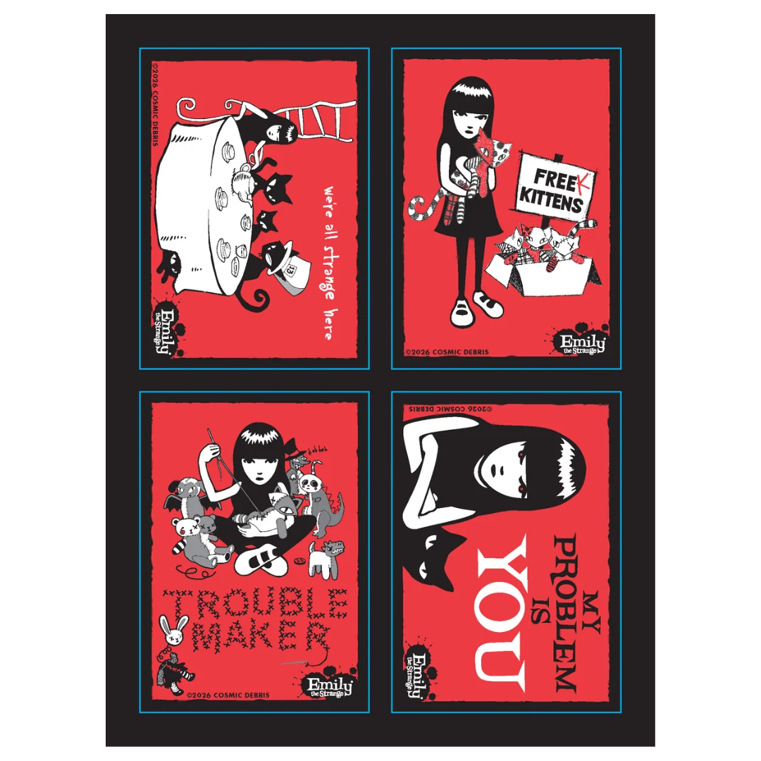 EMILY THE STRANGE STICKER BOOK: 100+ STICKERS