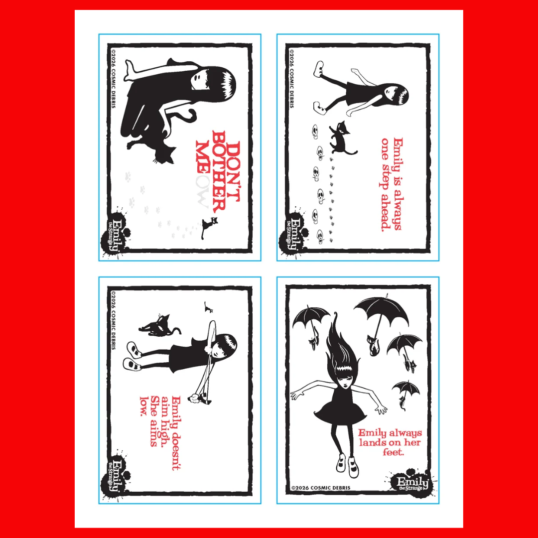 EMILY THE STRANGE STICKER BOOK: 100+ STICKERS