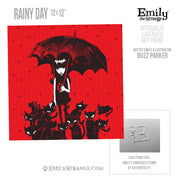 Rainy Day #8/13 12x12" Edition of 13 Art Print Framed or Unframed