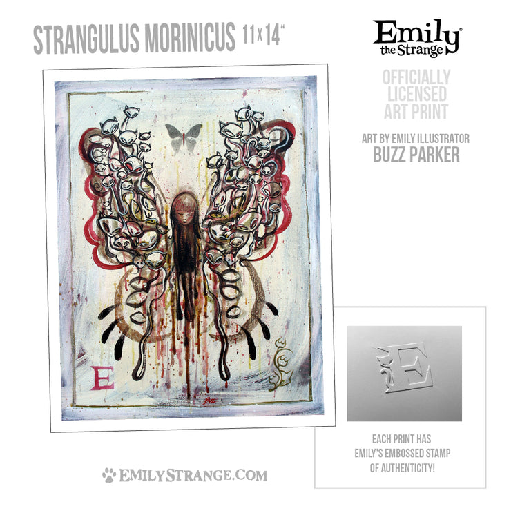 Strangulus Morinicus 11x14" Art Print Framed or Unframed