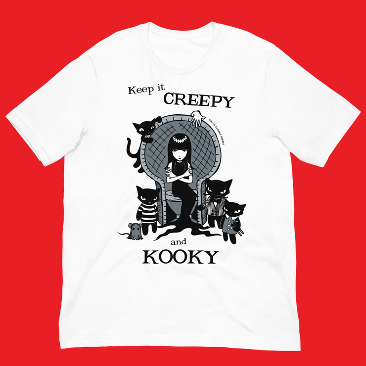 Keep It Creepy and Kooky White Tee