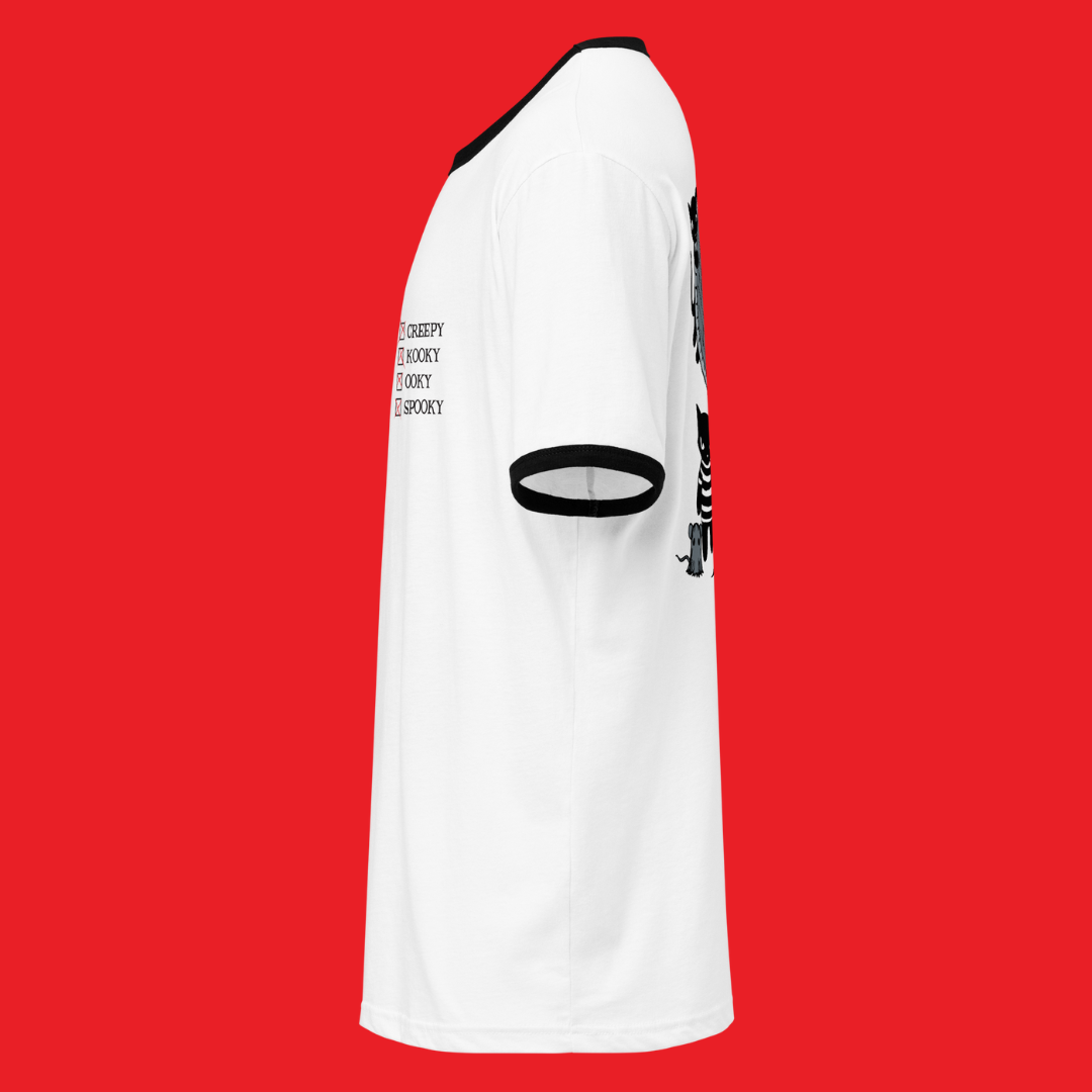 Creepy, Kooky, Ooky, & Spooky Ringer Tee