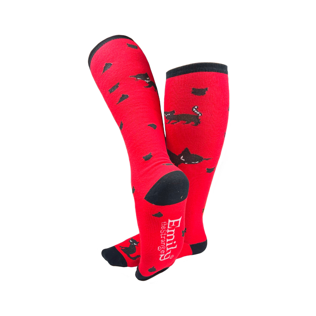 Kitten Steps 2 Pair Knee-High Socks