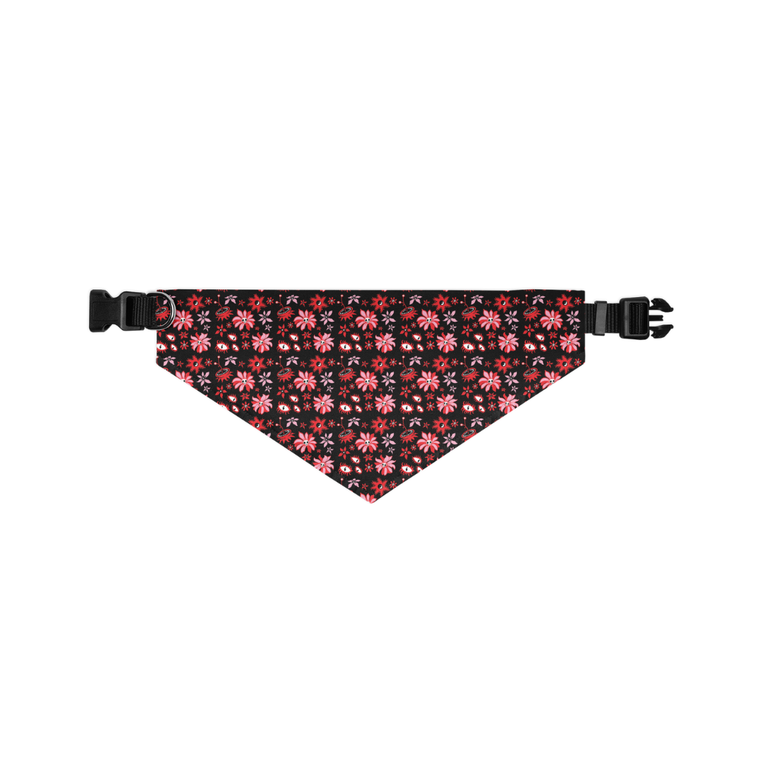 Strange Flowers Pet Bandana Collar