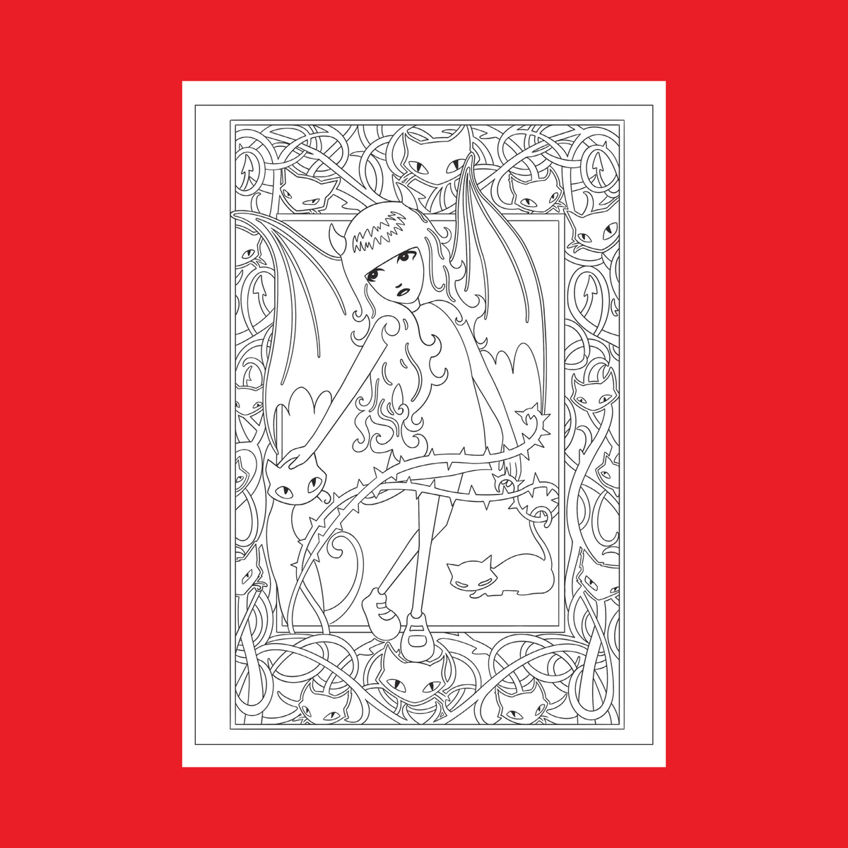 Emily the Strange Coloring Book