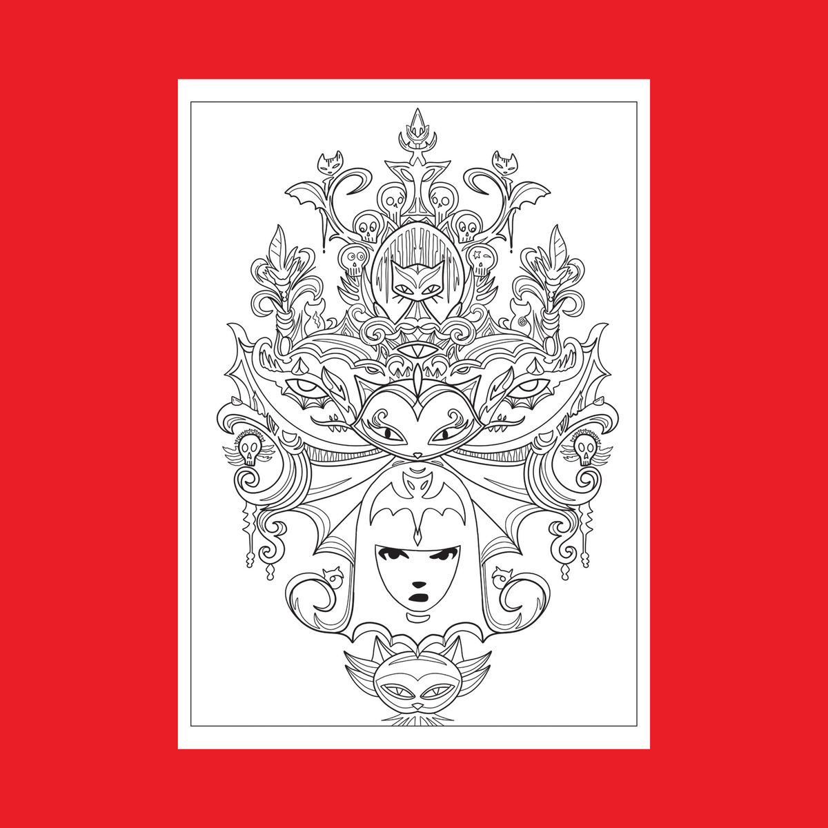 Emily the Strange Coloring Book