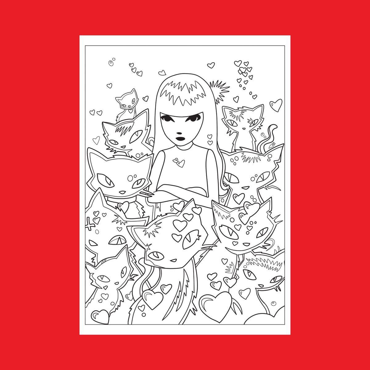 Emily the Strange Coloring Book