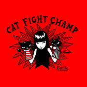 Cat Fight Champ Hoodie