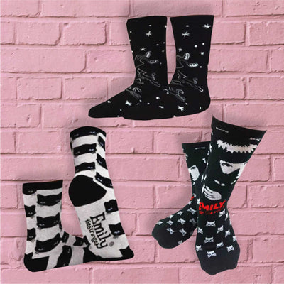 RAINING CATS AND DOGS CREW SOCK - CLAIRVAUX