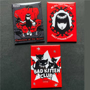 Bad Kitten Club 3-Pack of Emily Magnets