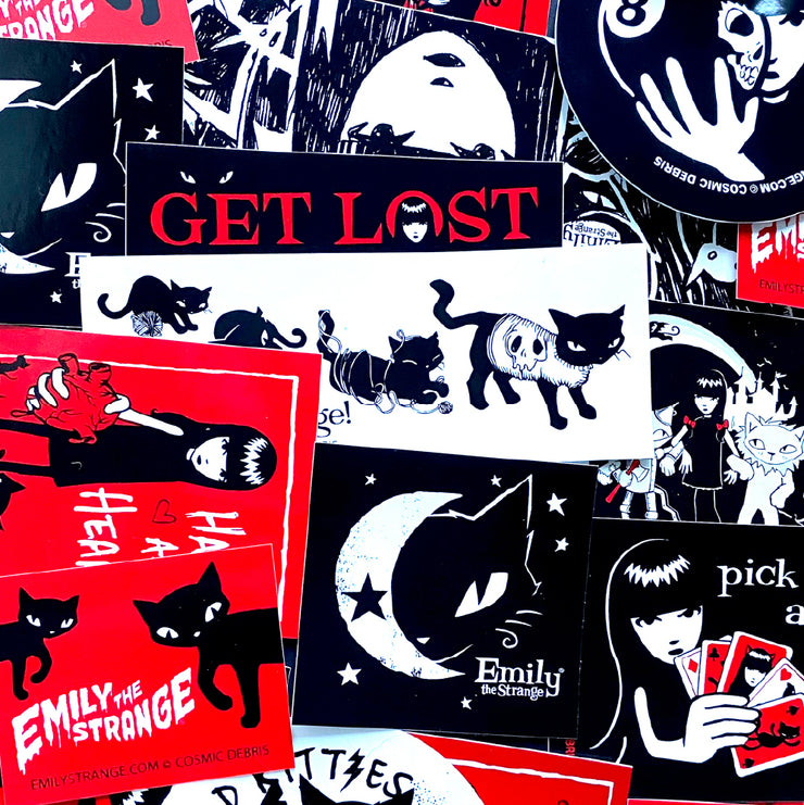 NEW 5-Pack Emily Stickers