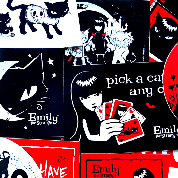 NEW Designs in 10-Pack Emily Stickers